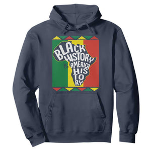 Black History Is American History Patriotic African American Hoodie TS09 Navy Printyourwear