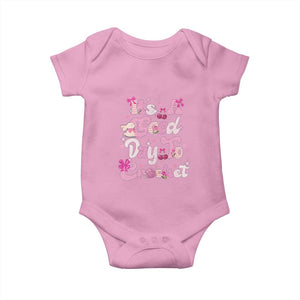 Its A Good Day to Crochet Baby Onesie TS09 Light Pink Print Your Wear