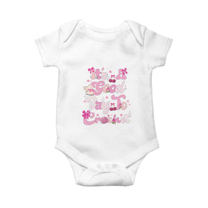 Its A Good Day to Crochet Baby Onesie TS09 White Print Your Wear