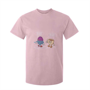 Funny Crochet Coffee Lover T Shirt For Kid She Loves Me More TS09 Light Pink Print Your Wear