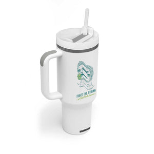 Mental Health Awareness Tumbler With Handle Fight The Stigma Aesthetic TS09 Print Your Wear