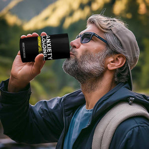 Mental Health Awareness Anxiety Loading 4 in 1 Can Cooler Tumbler TS09 Print Your Wear