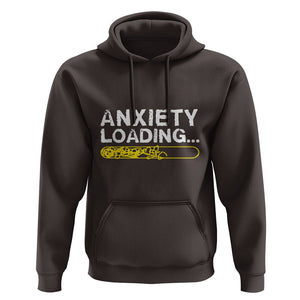 Mental Health Awareness Anxiety Loading Hoodie TS09 Dark Chocolate Printyourwear
