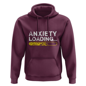 Mental Health Awareness Anxiety Loading Hoodie TS09 Maroon Printyourwear