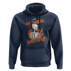 Funny If Only Overthinking Burned Calories Hoodie TS09 Navy Printyourwear