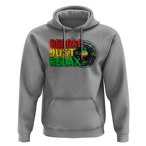 Funny Reggae Just Relax Cannabis Weed 420 Hoodie TS09 Sport Gray Print Your Wear