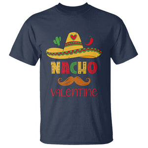 Valentine's Day T Shirt Funny Nacho Love Mexican Sombraro TS09 Navy Printyourwear