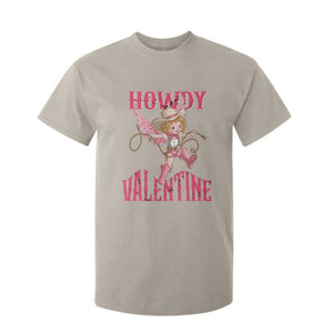 Howdy Valentine's Day T Shirt For Kid Cupid Retro Western Cowgirl Cowboy TS09 Sand Print Your Wear