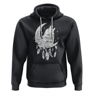Valentine's Day Hoodie Love You To The Moon And Back Wolf TS09 Black Printyourwear