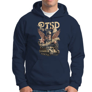 PTSD Awareness Hoodie Not All Wounds Are Visible Veteran Mental Health TS09 Navy Printyourwear