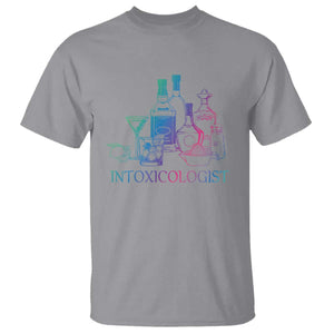 Funny Bartender Intoxicologist T Shirt TS09 Sport Gray Print Your Wear