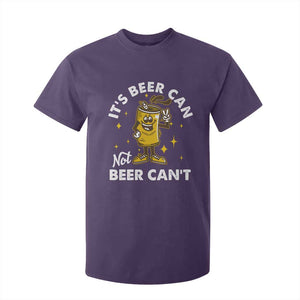 Funny Drinking T Shirt For Kid It's Beer Can Not Beer Can't TS09 Purple Print Your Wear