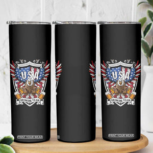 USA Drinking Team Skinny Tumbler TS09 Print Your Wear