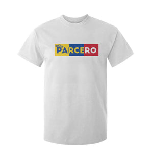 Funny Colombian T Shirt For Kid Parcero Colombia Slang Good Friend Buddy TS09 White Print Your Wear