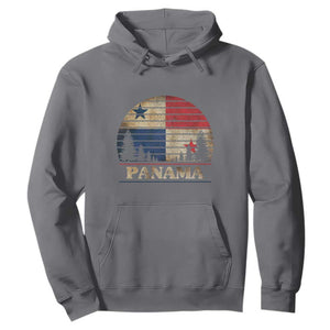 Panama Flag Pride Hoodie TS09 Charcoal Print Your Wear
