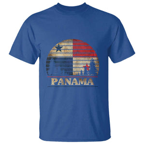 Panama Flag Pride T Shirt TS09 Royal Blue Print Your Wear