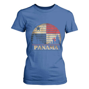 Panama Flag Pride T Shirt For Women TS09 Royal Blue Print Your Wear