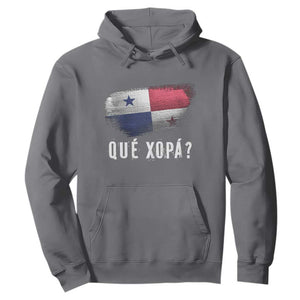 Funny Panama Hoodie Que Xopa What's Up Panamanian TS09 Charcoal Print Your Wear