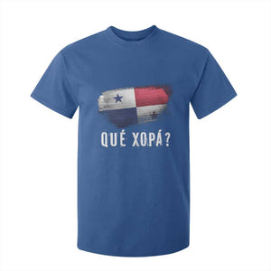 Funny Panama T Shirt For Kid Que Xopa What's Up Panamanian TS09 Royal Blue Print Your Wear