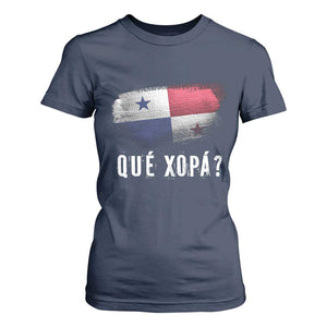 Funny Panama T Shirt For Women Que Xopa What's Up Panamanian TS09 Navy Print Your Wear