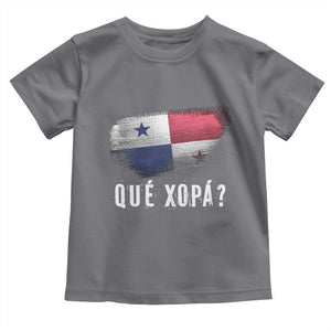 Funny Panama Toddler T Shirt Que Xopa What's Up Panamanian TS09 Charcoal Print Your Wear