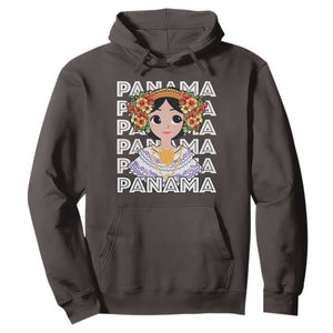 Panamanian Cultural Women Hoodie TS09 Dark Chocolate Print Your Wear
