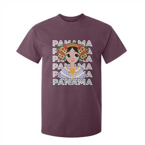 Panamanian Cultural Women T Shirt For Kid TS09 Maroon Print Your Wear