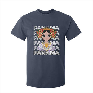 Panamanian Cultural Women T Shirt For Kid TS09 Navy Print Your Wear