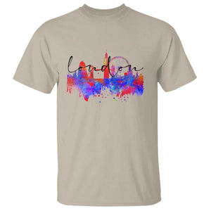 Traveling London Trip T Shirt TS09 Sand Print Your Wear