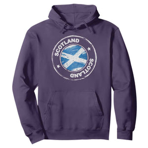 Scotland Flag Scottish Pride Hoodie TS09 Purple Print Your Wear