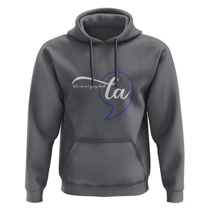 Comma La Harris Hoodie Kamala 2024 We Are Not Going Back TS09 Charcoal Print Your Wear