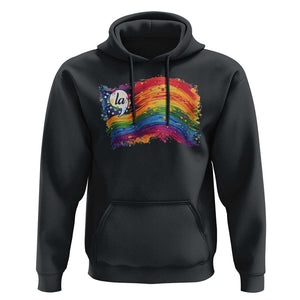 Rainbow Flag Comma La Harris 2024 Hoodie TS09 Black Print Your Wear