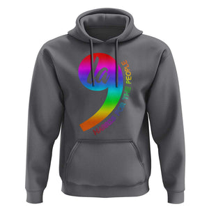 Rainbow Comma La Kamala Hoodie Harris For The People 2024 TS09 Charcoal Print Your Wear