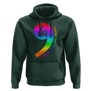 Rainbow Comma La Kamala Hoodie Harris For The People 2024 TS09 Dark Forest Green Print Your Wear