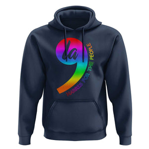 Rainbow Comma La Kamala Hoodie Harris For The People 2024 TS09 Navy Print Your Wear
