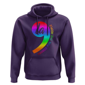 Rainbow Comma La Kamala Hoodie Harris For The People 2024 TS09 Purple Print Your Wear