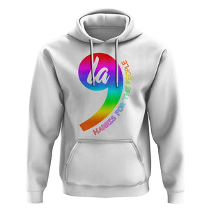 Rainbow Comma La Kamala Hoodie Harris For The People 2024 TS09 White Print Your Wear