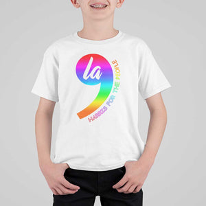 Rainbow Comma La Kamala T Shirt For Kid Harris For The People 2024 TS09 White Print Your Wear