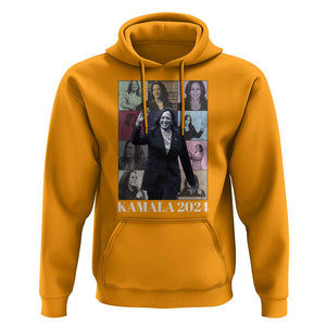 Kamala 2024 Hoodie Harris Tour Madam President TS09 Gold Print Your Wear