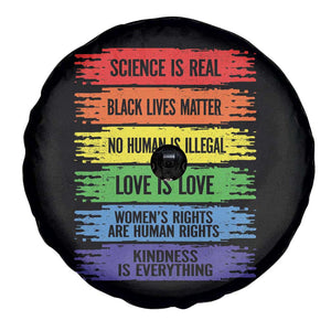 Human Rights Spare Tire Cover LGBT Black Feminist TS09 Print Your Wear