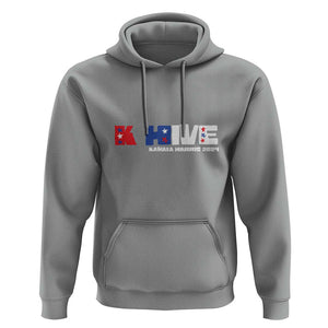 KHive Kamala 2024 Hoodie Harris Support US President Election TS09 Sport Gray Print Your Wear