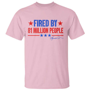 Kamala 2024 T Shirt Fired By 81 Million People Harris President Debate TS09 Light Pink Print Your Wear