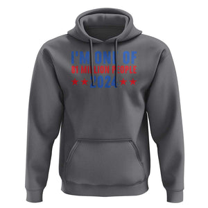 Kamala Support Hoodie I'm One Of 81 Million People Harris President Debate 2024 TS09 Charcoal Print Your Wear
