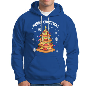 Merry Crustmas Pizza Christmas Tree Xmas Hoodie TS09 Printyourwear