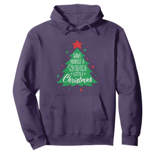 Funny Xmas Hoodie Have Yourself A Skibidi Little Rizzmas TS09 Purple Print Your Wear