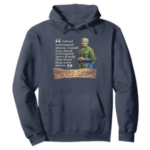 Harriet Tubman Hoodie If Only They Knew They Were Slaves Black History TS09 Navy Print Your Wear