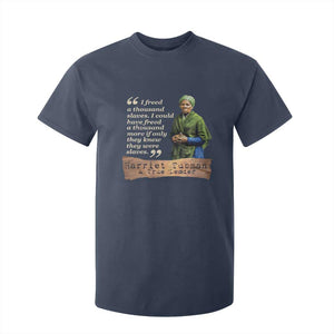 Harriet Tubman T Shirt For Kid If Only They Knew They Were Slaves Black History TS09 Navy Print Your Wear