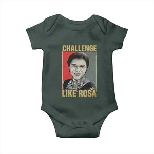 Rosa Parks Baby Onesie Challenge Like Rosa Black History TS09 Print Your Wear