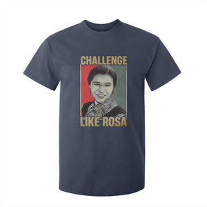 Rosa Parks T Shirt For Kid Challenge Like Rosa Black History TS09 Navy Print Your Wear