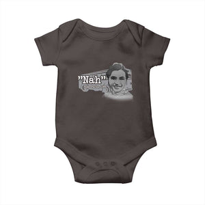 Nah Rosa Parks Baby Onesie Bus 1955 Black History Month TS09 Dark Chocolate Print Your Wear